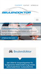 Mobile Screenshot of beulendoktor-rostock.de